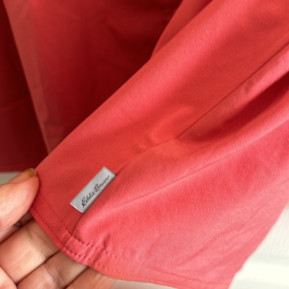 Eddie Bauer Ladies' Departure Top Red XXL NWT - Picture 5 of 8